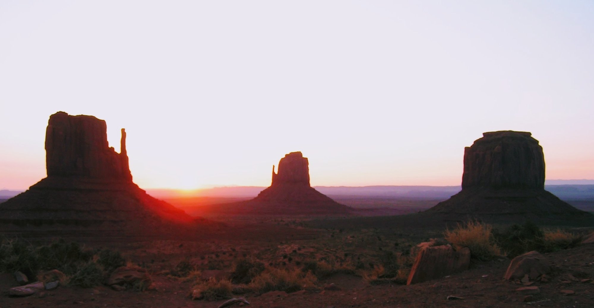 The valley at first light